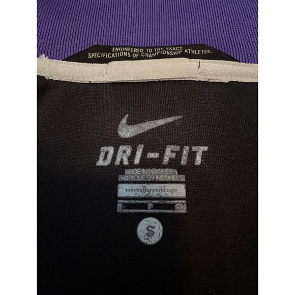 Nike Men Size Small Zip Front Jacket Big 12 Conference 2012 Champion Dr-FIT - Picture 7 of 11